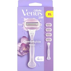 Gillette Venus Самобръсначка Venus Comfort Glide Breeze + 4NH
