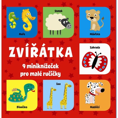 Zvířátka 9 miniknížeček pro malé ručičky