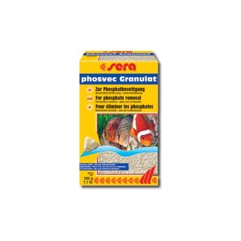 Sera phosvec Granulat - Премахва фосфатите, за сладководни и солени аквариуми 60 гр