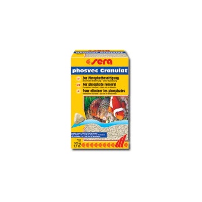 Sera phosvec Granulat - Премахва фосфатите, за сладководни и солени аквариуми 60 гр