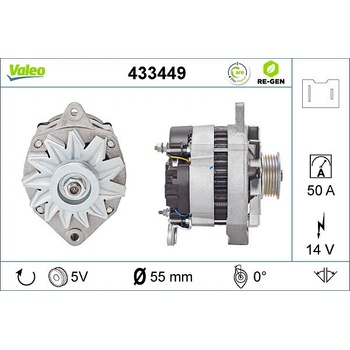 generátor VALEO 433449