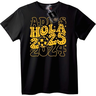 NOONEBRAND Тениска Адиос Оля 2024-2025 - S, Black