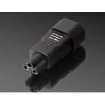 Gigawatt IEC320-C5 - Гнездов адаптер (063877)