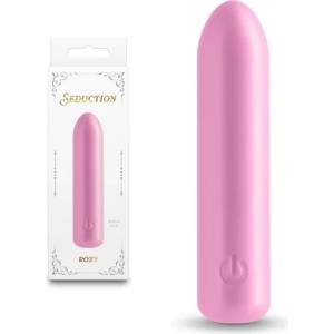  Силиконов булет, мощен и гъвкав, 9см. - Seduction Roxy Pink (NSTOYS1101)