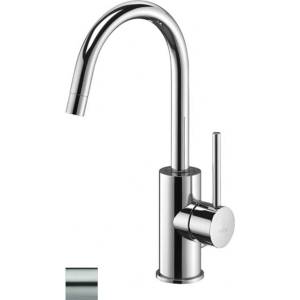 PAFFONI Light - Смесител за умивалник, неръждаема стомана LIG078ST (LIG078ST)
