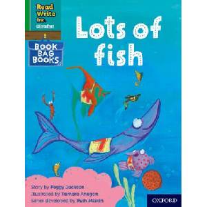 Read Write Inc. Phonics: Green Set 1 Book Bag Book 6 Lots of fish | Peggy Jackson (ISBN: 9780198420033)