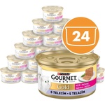 Gourmet Konzerva Gourmet GOLD Kitten - paštéta s teľacím mäsom 24 x 85 g