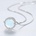Silenti Jewelry Сребърно колие "Надмощие" - Светъл