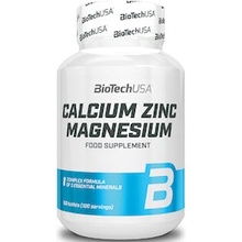 BioTech USA Calcium Zinc Magnesium 100 tabliet