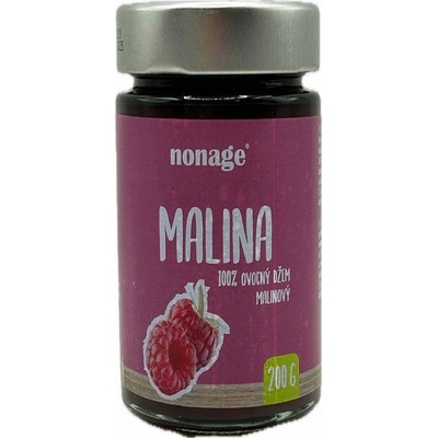 NONAGE Malinový ovocný džem 200 g