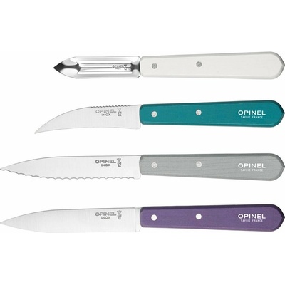 Opinel Sada nožů Les Essentiels Art Deco 4 ks 001939