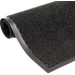 vidaXL Изтривалка, тъфтинг, 60x150 см, черна (326952)