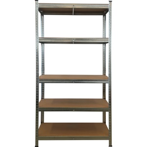 WORKEE Метален стелаж WORKEE 180x40x90 см, 5 MDF рафта х 175 кг (141651)