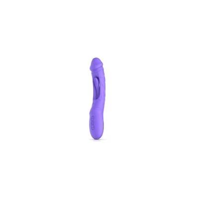 EasyToys Вибриращо дилдо Good Vibes Only Flax със стимулатор за G-точката (P25086)