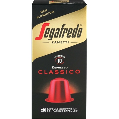 Segafredo Classico hliníkové kapsule do Nespresso 10 ks