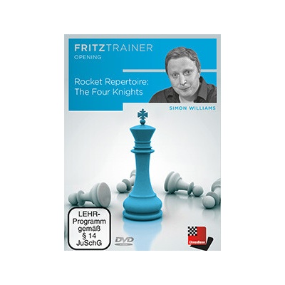 ChessBase Rocket Repertoire: The Four Knights, Simon Williams - verzia na stiahnutie (anglicky)