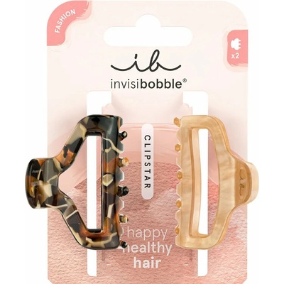 Invisibobble Clipstar Golden Roar 2 ks, Golden Roar