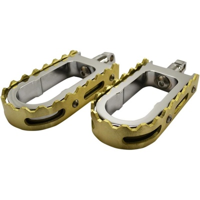 STUPAČKY BMX CHR/BRASS LA-7205-02