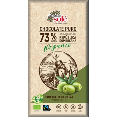 SOLÉ Bio hořká s olivovým olejem 100 g