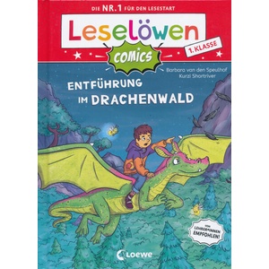 Leselöwen Comics 1. Klasse - Entführung im Drachenwald | Kurzi Shortriver (ISBN: 9783743218536)
