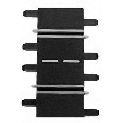 Carrera Прав пътен участък за автомобили, Carerra, Пластмаса, 1/4, 1 чифт, Черен (20020612) (20020612)