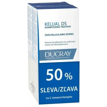 DUCRAY Kelual DS Šampón proti lupinám 100ml DUO