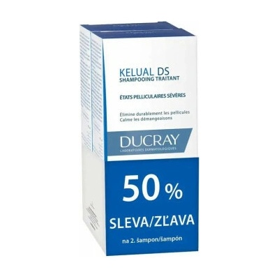 DUCRAY Kelual DS Šampón proti lupinám 100ml DUO