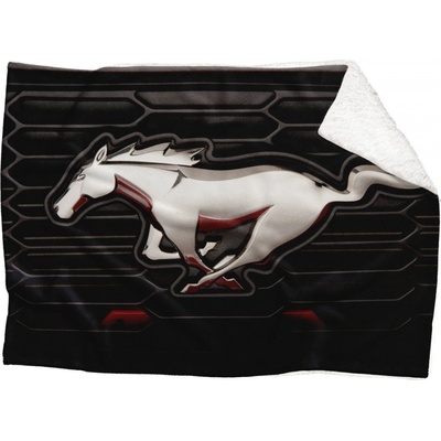 Impar fleece deka Mustang Podšití beránkem ANO 150x120