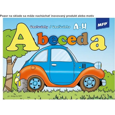Omaľovánka A5 Abeceda