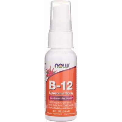 Now Foods Vitamín B-12 lipozomálny sprej 59 ml