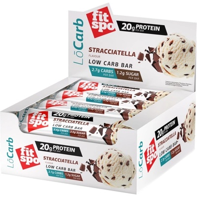 FIT SPO LoCarb Protein Bars | Keto Friendly [12 x 60 грама] Страчатела