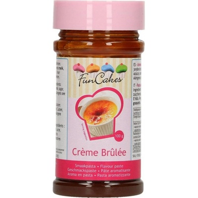 Funcakes Ochucovací pasta Funcakes Crème Brûlée 100 g