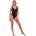 NEBBIA Бански костюм Nebbia One-Piece Black French Style 460 swimsuit - Black (Black)