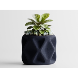  Кашпа Tervielle Малка, 120X125XH100mm - Тъмносин Мат