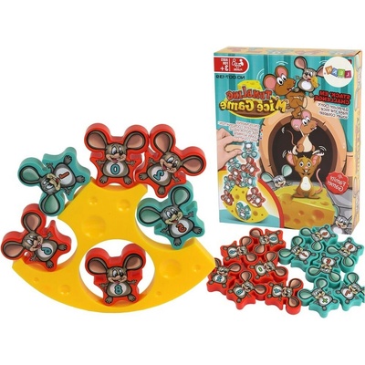 Lean Toys syrová veža s myšami