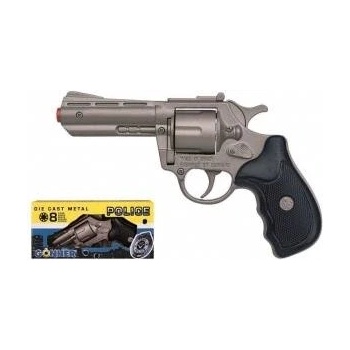 GONHER Metal Police Revolver 8 Cartridges - 239861