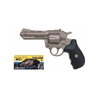 GONHER Metal Police Revolver 8 Cartridges - 239861