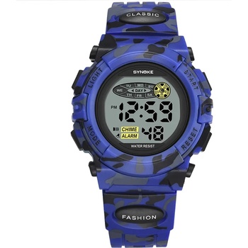 SYNOKE Детски дигитален часовник Synoke ShockIT, Тъмно Син (SYNOKE-9035-DARK-BLUE)