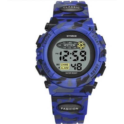SYNOKE Детски дигитален часовник Synoke ShockIT, Тъмно Син (SYNOKE-9035-DARK-BLUE)