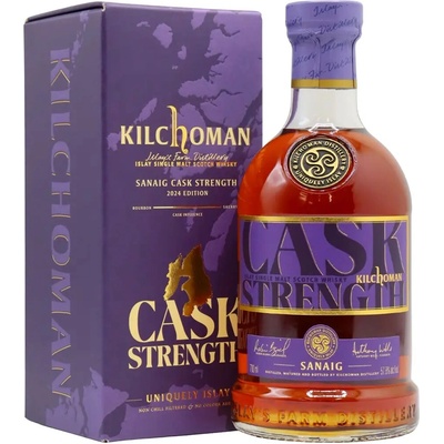 Kilchoman Sanaig Cask Strength Edition 2024 57,8% 0,7 l (kartón)