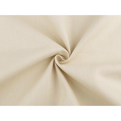 Bavlněná látka / plátno hrubší s keprovou vazbou Varianta: 2-51 (230 g/m²) režná, Balení: 1 m