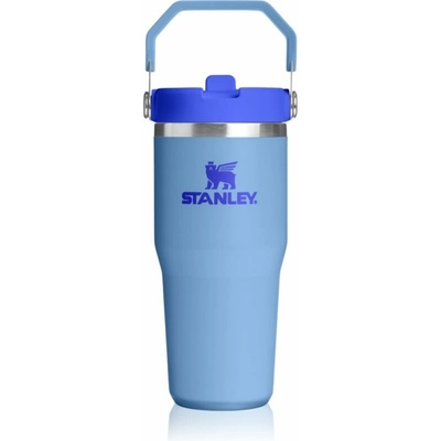 Stanley IceFlow™ Flip Straw 2.0 Tumbler termofľaša z nehrdzavejúcej ocele Blue Sky 410 ml