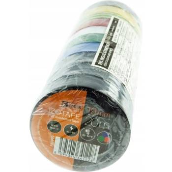 Emos F61999 Elektroizolační páska PVC 19 mm x 20 m barevný mix