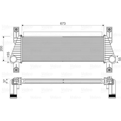 Chladič turba VALEO 818352