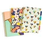 Pukka Pad Тетрадка със спирала B5 100 листа 4 теми Floral