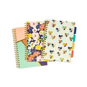 Pukka Pad Тетрадка със спирала B5 100 листа 4 теми Floral