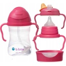b.box hrneček s brčkem malinový 240 ml