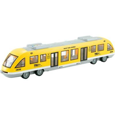 Alltoys Tramvaj na setrvačník žlutá 1:16