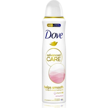 Dove Advanced Care Helps Smooth антиперспирант-спрей 72 ч. 150ml