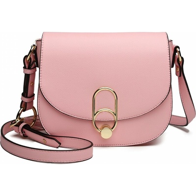Miss Lulu dámska crossbody kabelka ružová